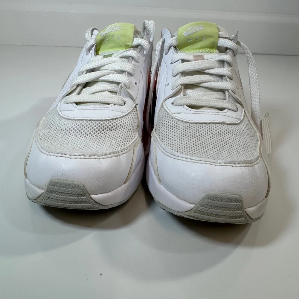 Nike Air Max Excee GS Sneakers White Pink‎ Lime CW5829-100 Size 4Y